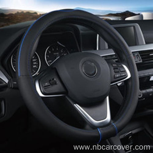 Carbon Fiber Pattern Protective Cover Car Steering Wheel